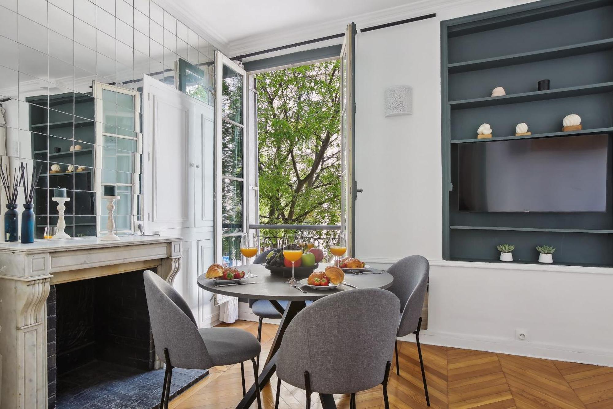 Апартаменты Le Marais 1Br Cozy Париж Экстерьер фото